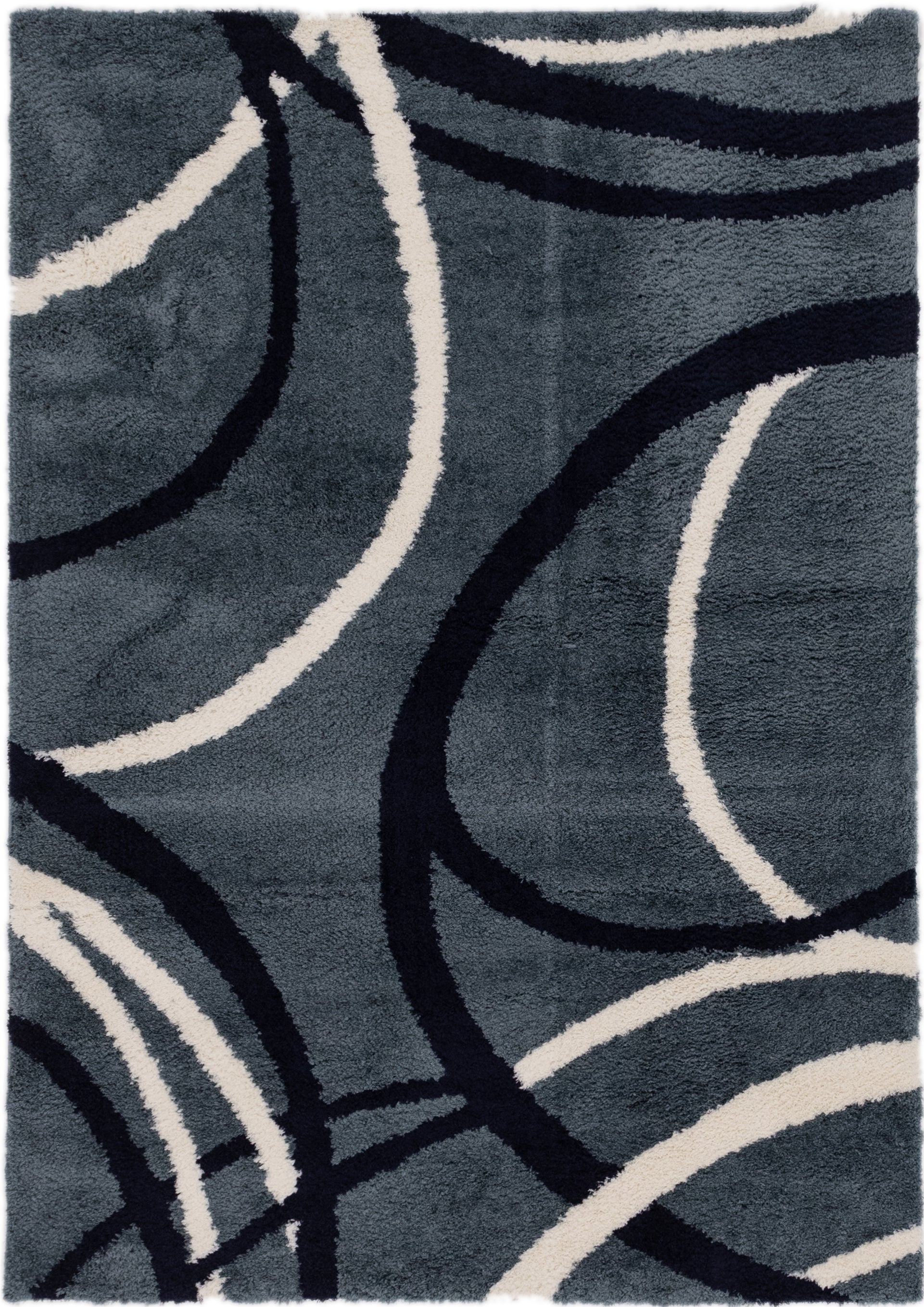 5' 3 x 7' 5 Multi-Tone Shag Rug