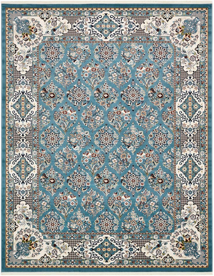 Detail image of 7' 10 x 10' Nain Design Rug