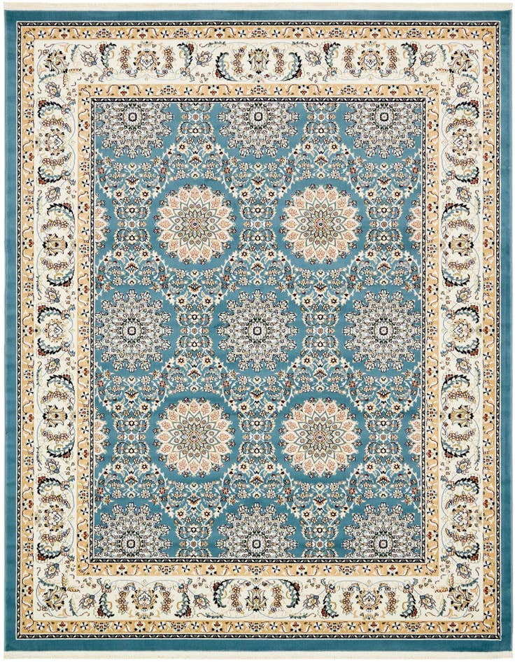Detail image of 7' 10 x 10' Nain Design Rug