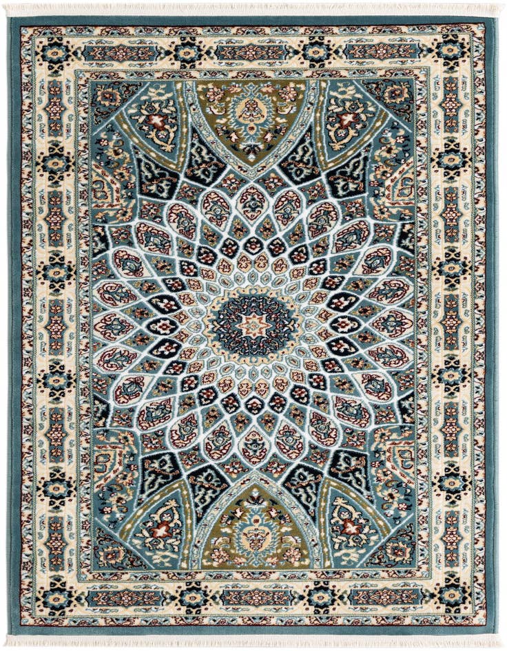 Detail image of 3' x 5' 3 Nain Design Rug