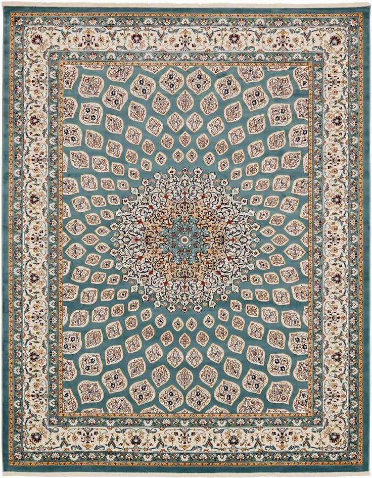 Detail image of 10' x 13' Nain Design Rug