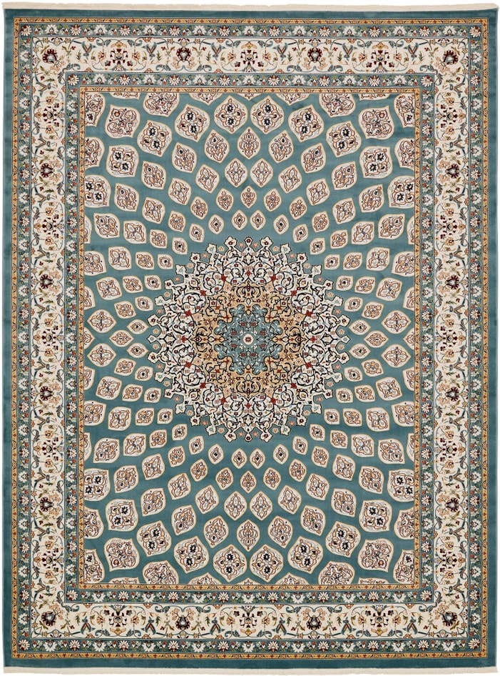 Detail image of 10' x 13' Nain Design Rug