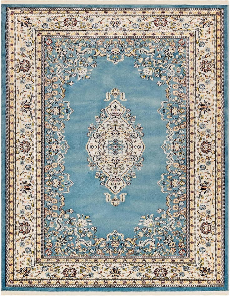 Detail image of 5' 3 x 8' Nain Design Rug