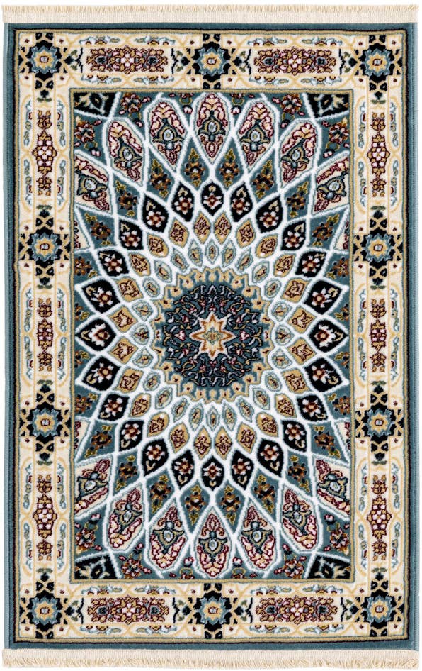 Detailansicht von 60cm x 95cm Nain Design Teppich
