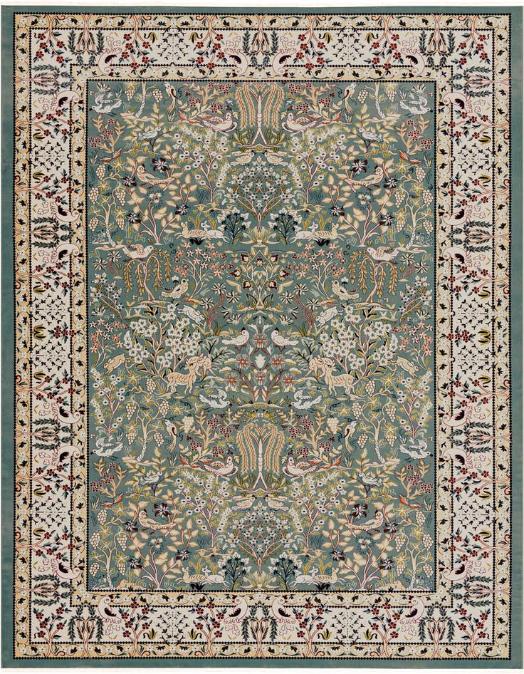 Detail image of 10' x 14' Nain Design Rug