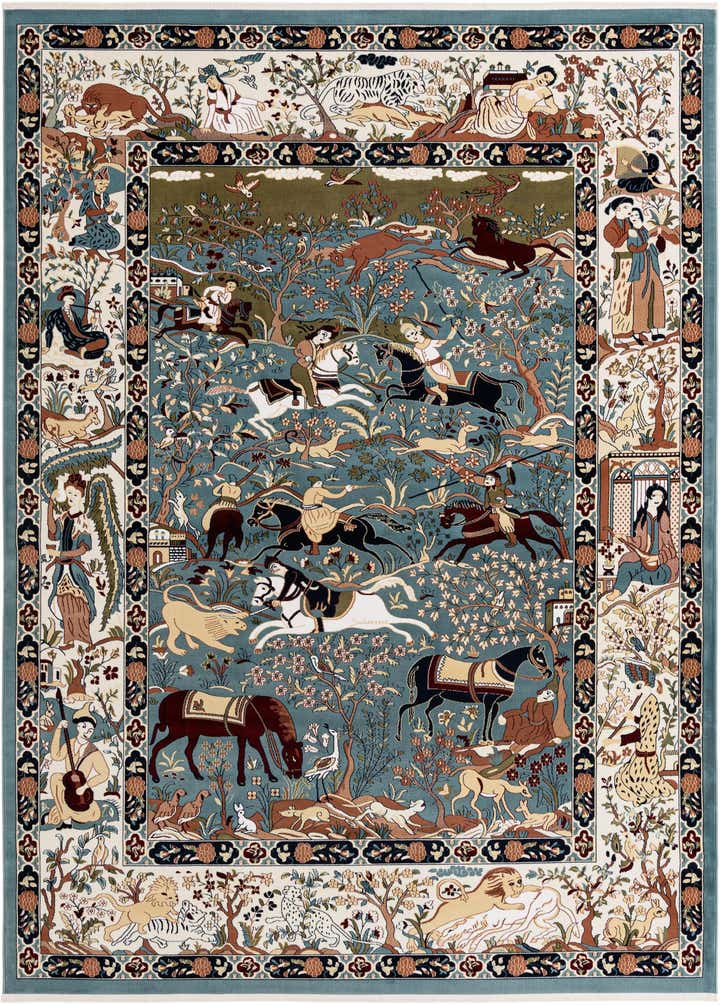 9' x 12' Nain Design Rug