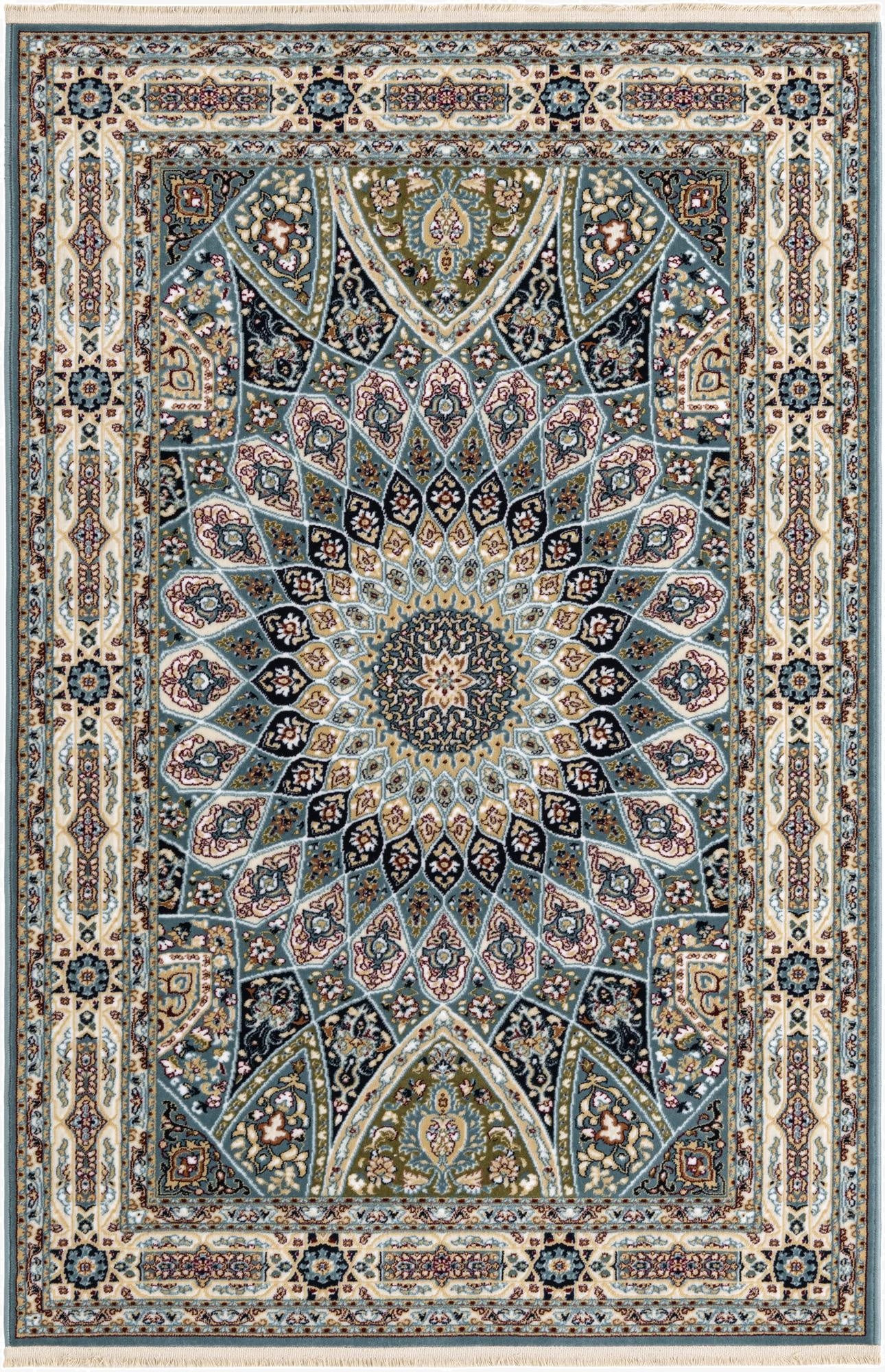 Primary image 4' x 6' Nain Design Rug
