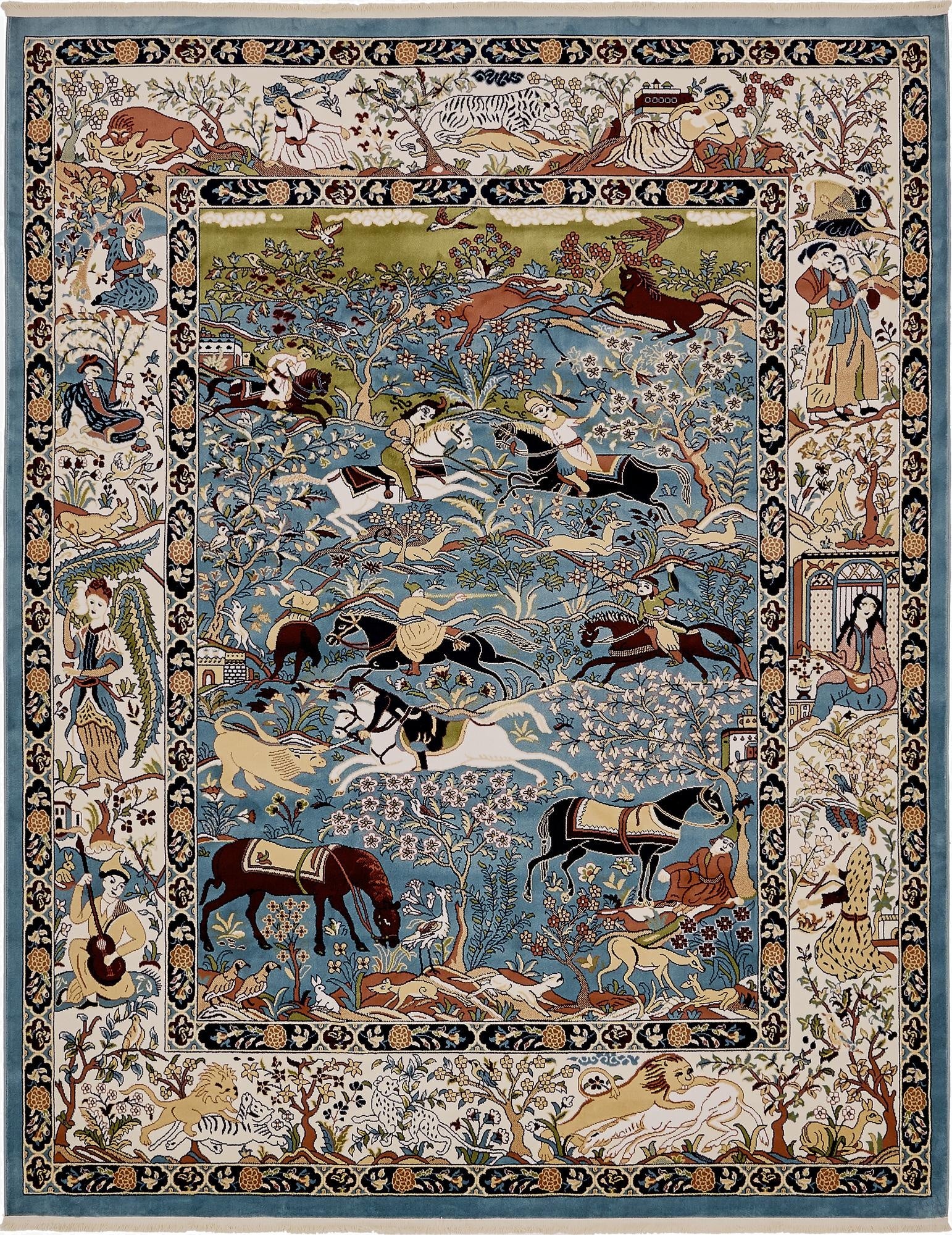 Primary image 7' 10 x 10' Nain Design Rug