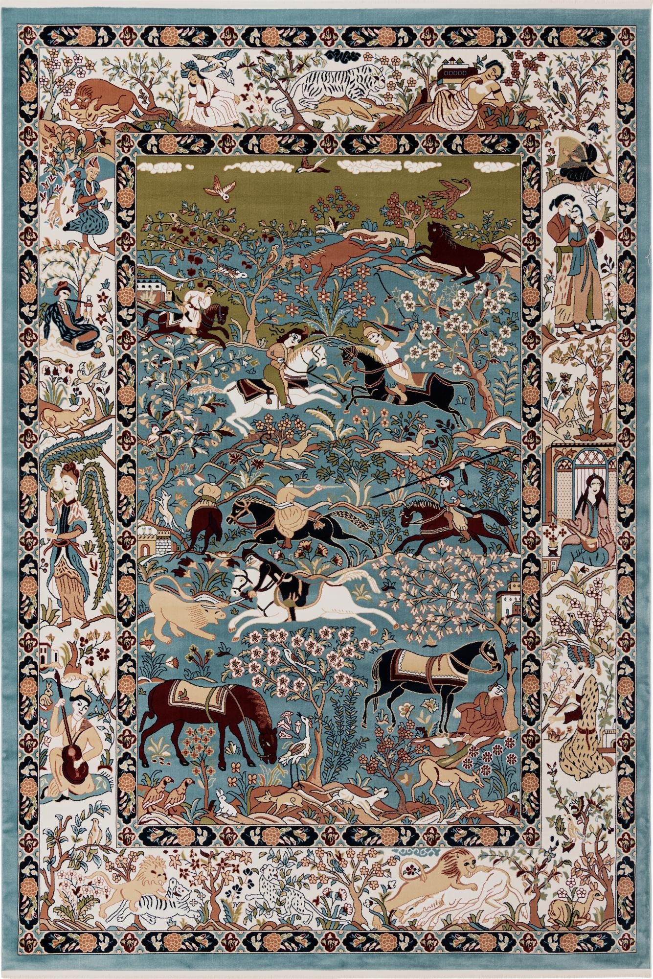 10' x 14' Nain Design Rug