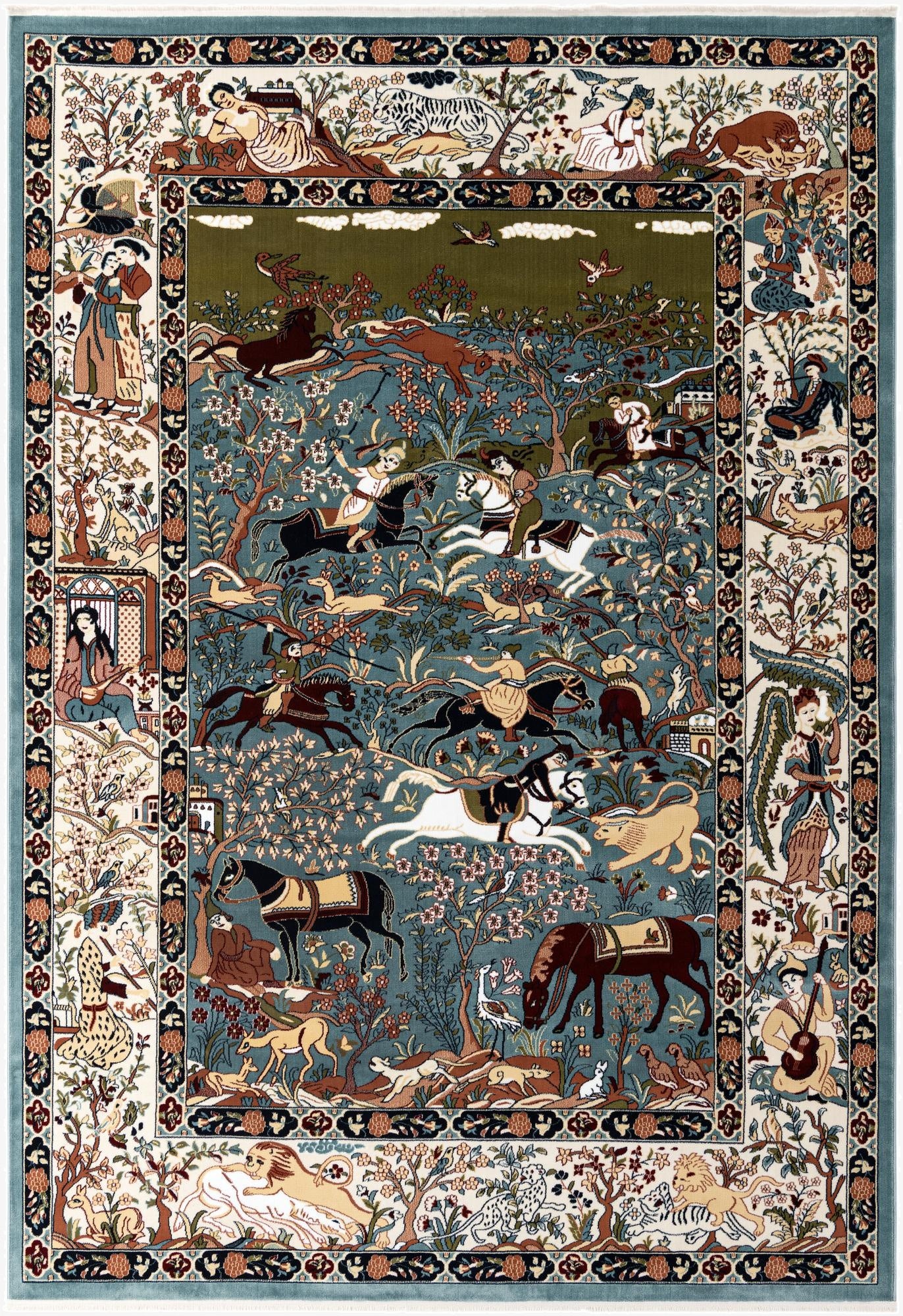 7' 10 x 11' Nain Design Rug