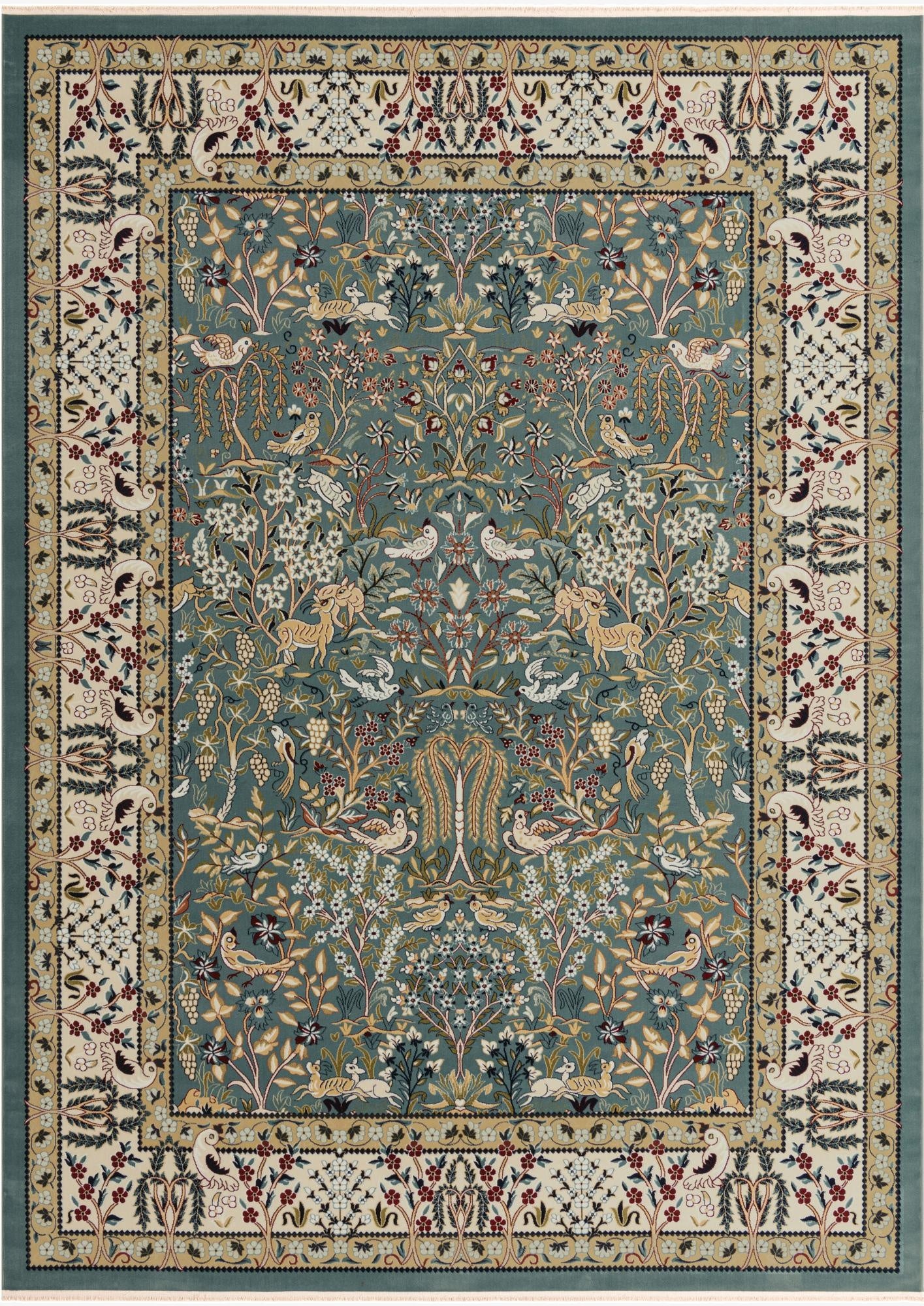 Primary image 9' x 12' Nain Design Rug