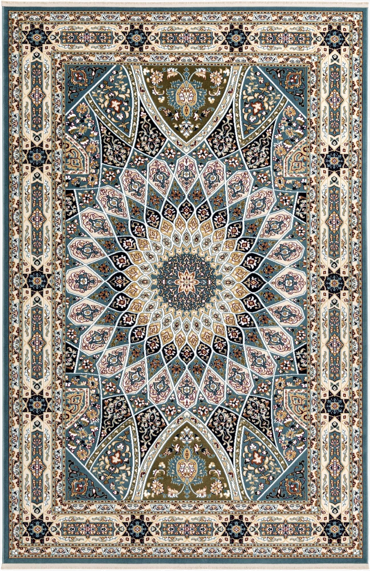 Primary image 6' x 9' Nain Design Rug