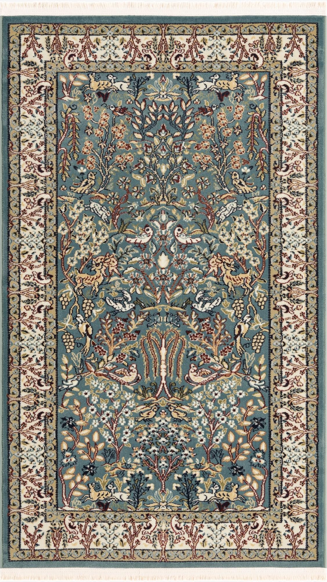 4' x 6' Nain Design Rug