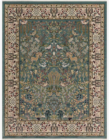 7' x 10' Nain Design Rug