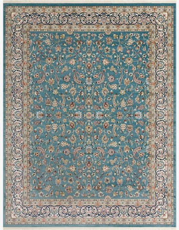 Blue Nain Design Rug