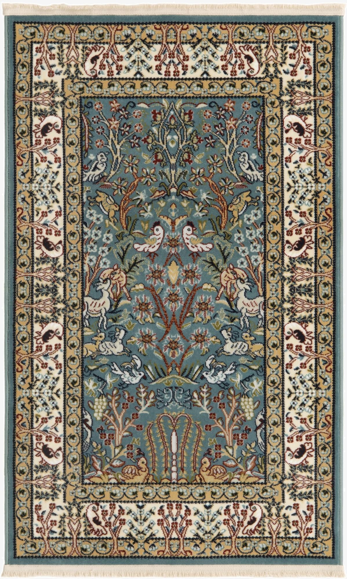 2' 7 x 4' Nain Design Rug
