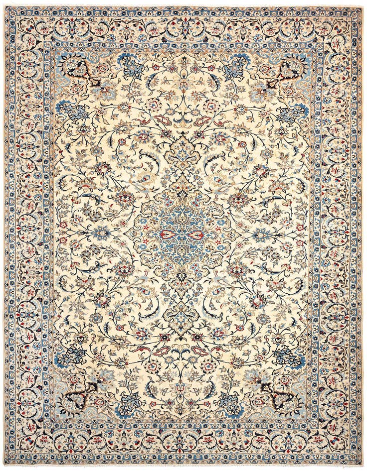 Detail image of 8' 6 x 10' 2 Nain Wool Rug