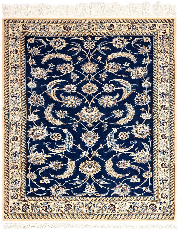 Detail image of 3' 5 x 5' 3 Nain Rug