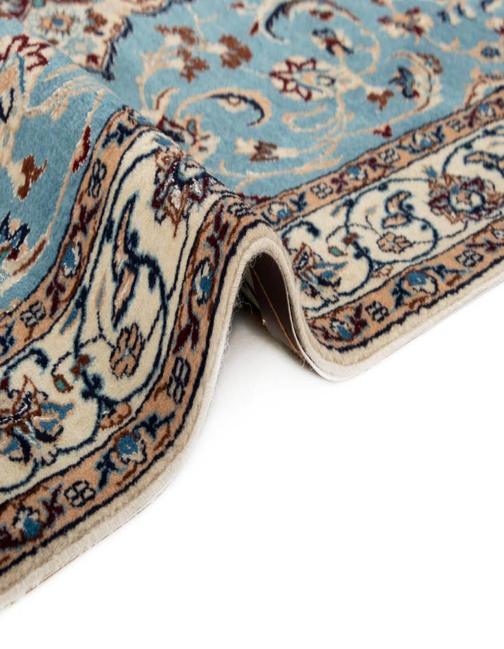 Detail image of 3' 3 x 5' Hand Knotted Nain Persian Rug