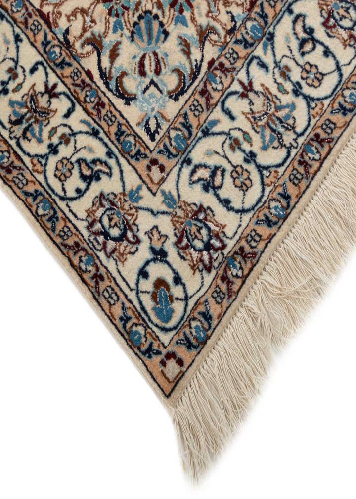 3' 3 x 5' Hand Knotted Nain Persian Rug