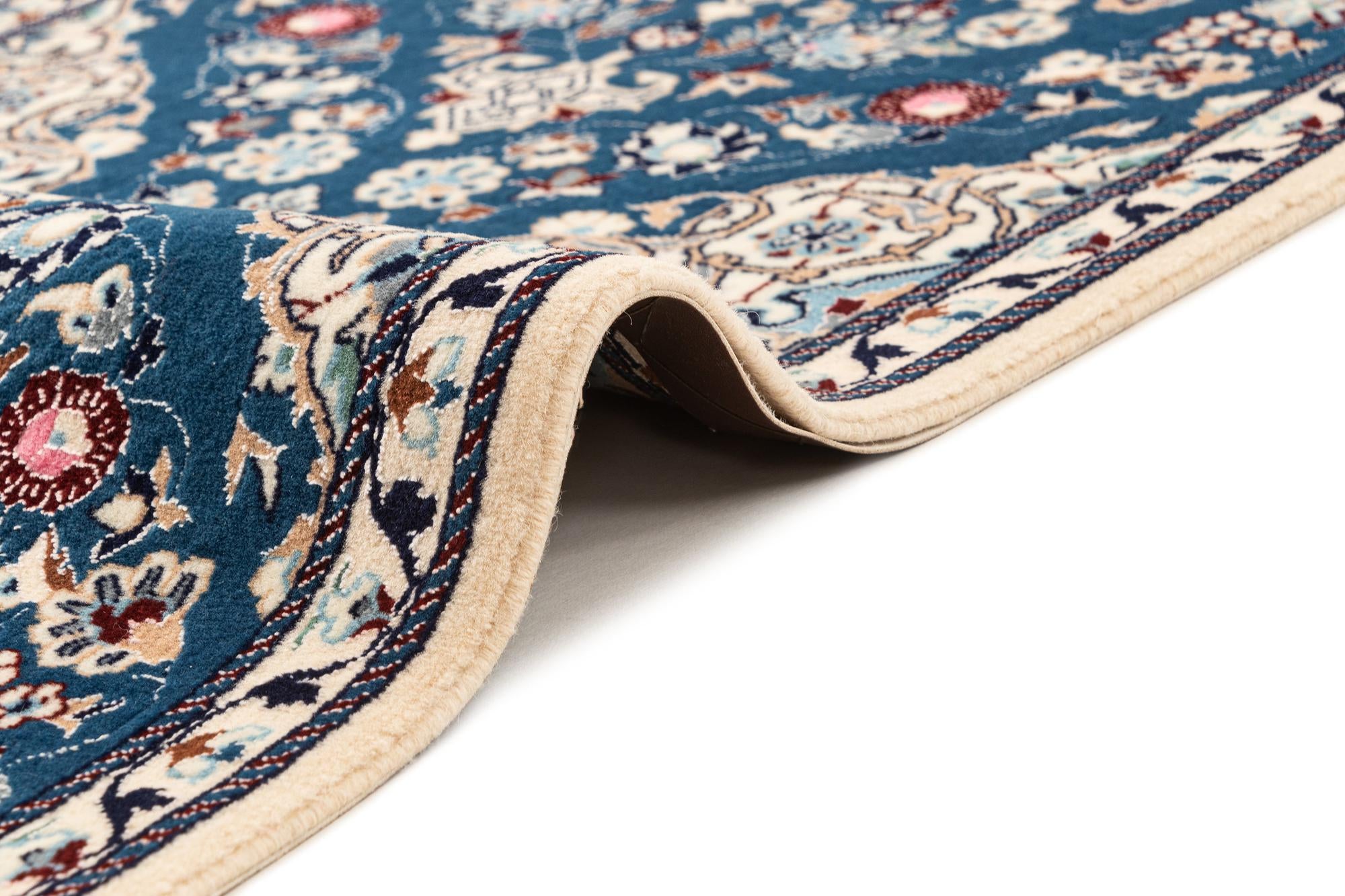 1' 8 x 4' 10 Hand Knotted Nain Rug