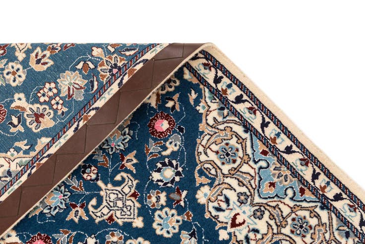 Detail image of 1' 8 x 4' 10 Hand Knotted Nain Rug