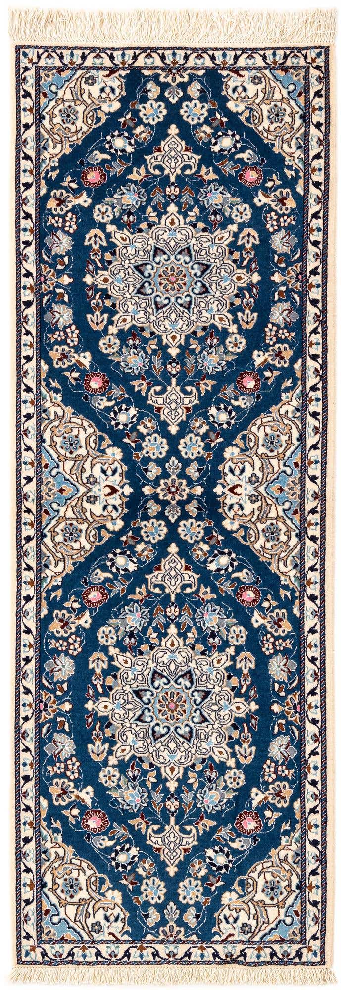 1' 8 x 4' 10 Hand Knotted Nain Rug