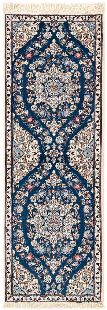 1' 8 x 4' 10 Hand Knotted Nain Rug