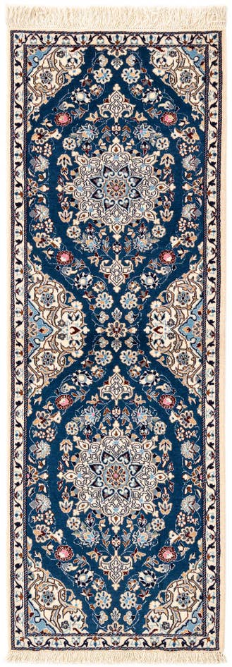 Detail image of 1' 8 x 4' 10 Hand Knotted Nain Rug
