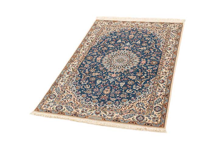2' 11 x 4' 6 Hand Knotted Nain Rug