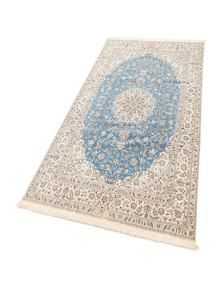 Detail image of 6' 8 x 10' 2 Hand Knotted Nain Rug