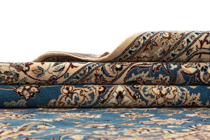 Detail image of 6' x 9' 6 Hand Knotted Nain Rug