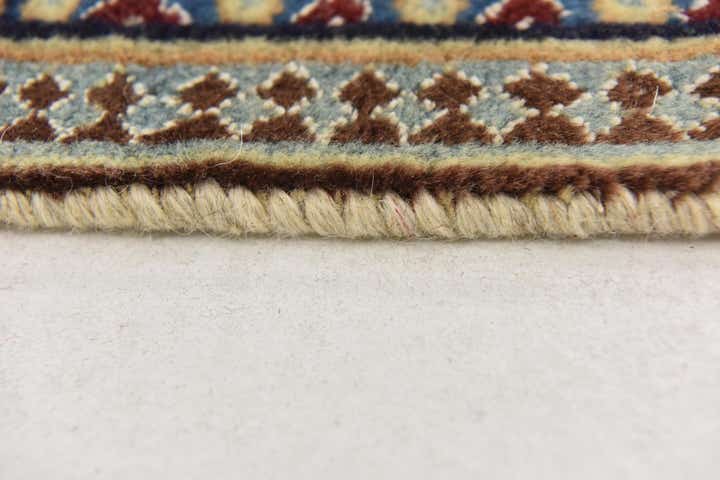 8' x 11' 3 Hand Knotted Nain Persian Rug