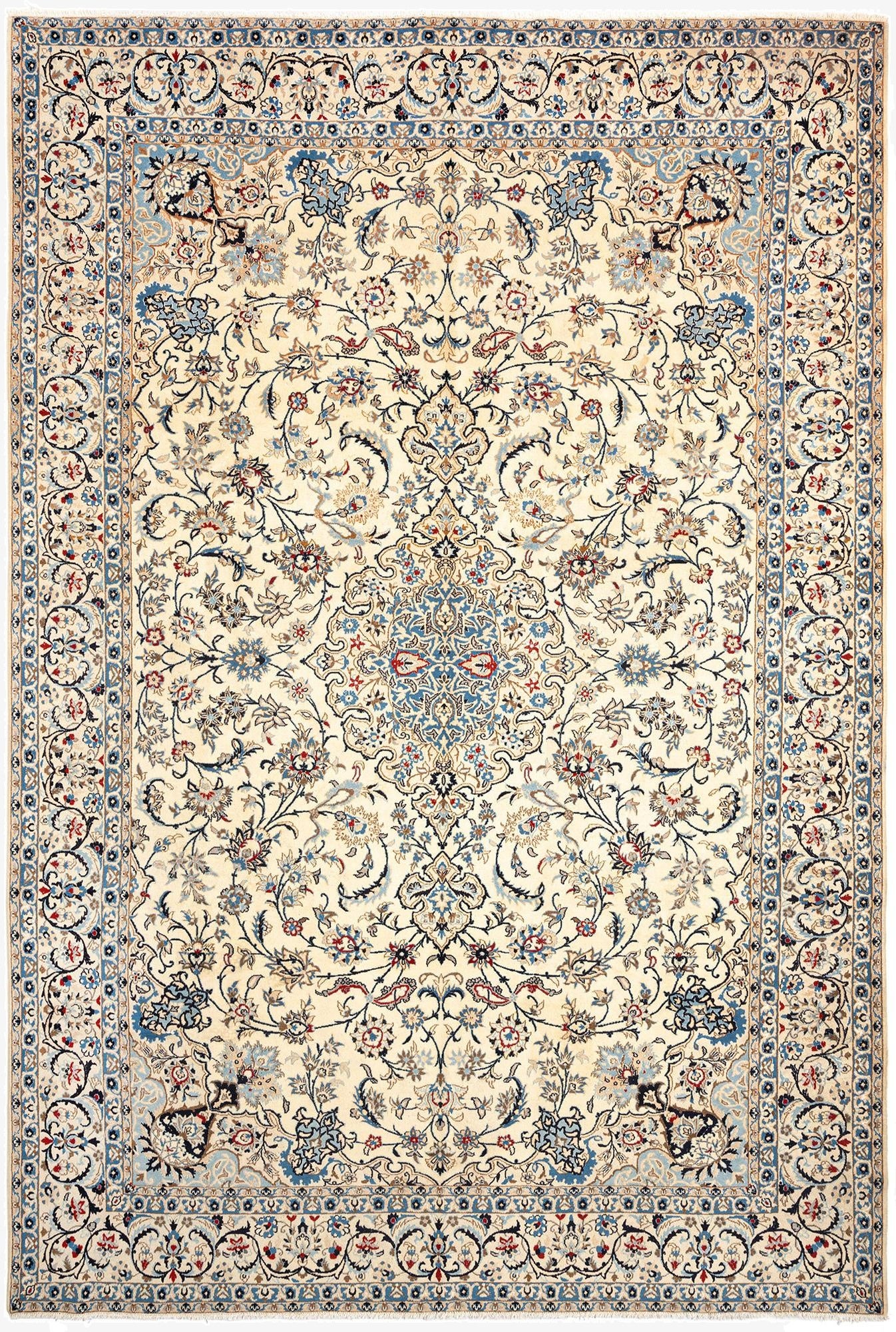8' 6 x 10' 2 Nain Wool Rug
