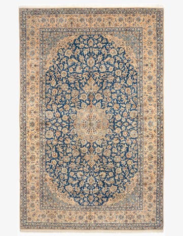 10' 1 x 16' 4 Hand Knotted Nain Persian Rug