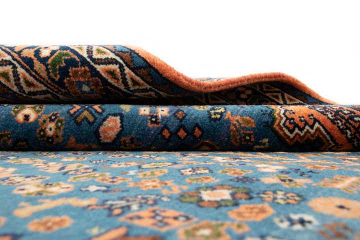 3' 7 x 5' 1 Hand Knotted Nasrabad Persian Wool Rug