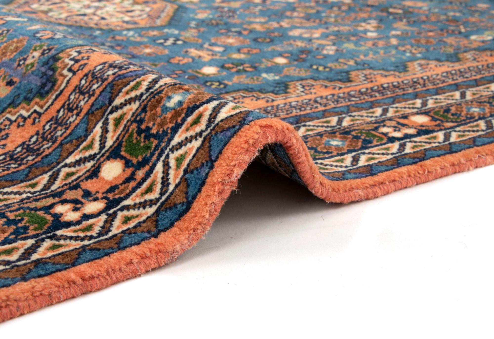 3' 7 x 5' 1 Hand Knotted Nasrabad Persian Wool Rug