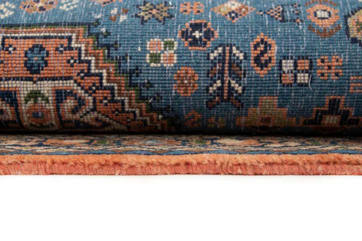 3' 7 x 5' 1 Hand Knotted Nasrabad Persian Wool Rug