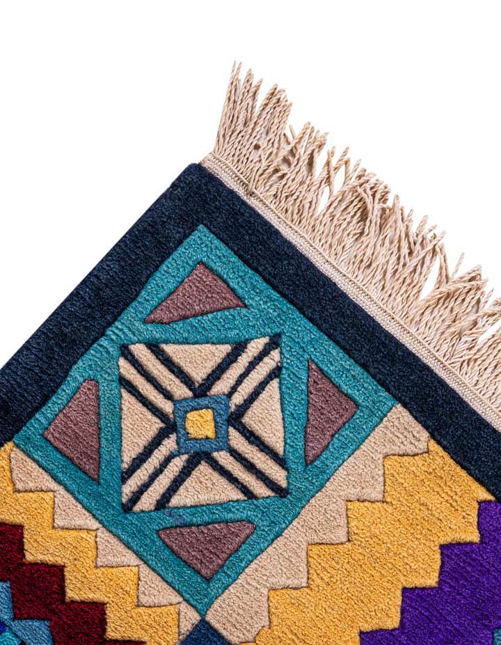 6' 8 x 9' 6 Hand Knotted Nepal Wool Rug