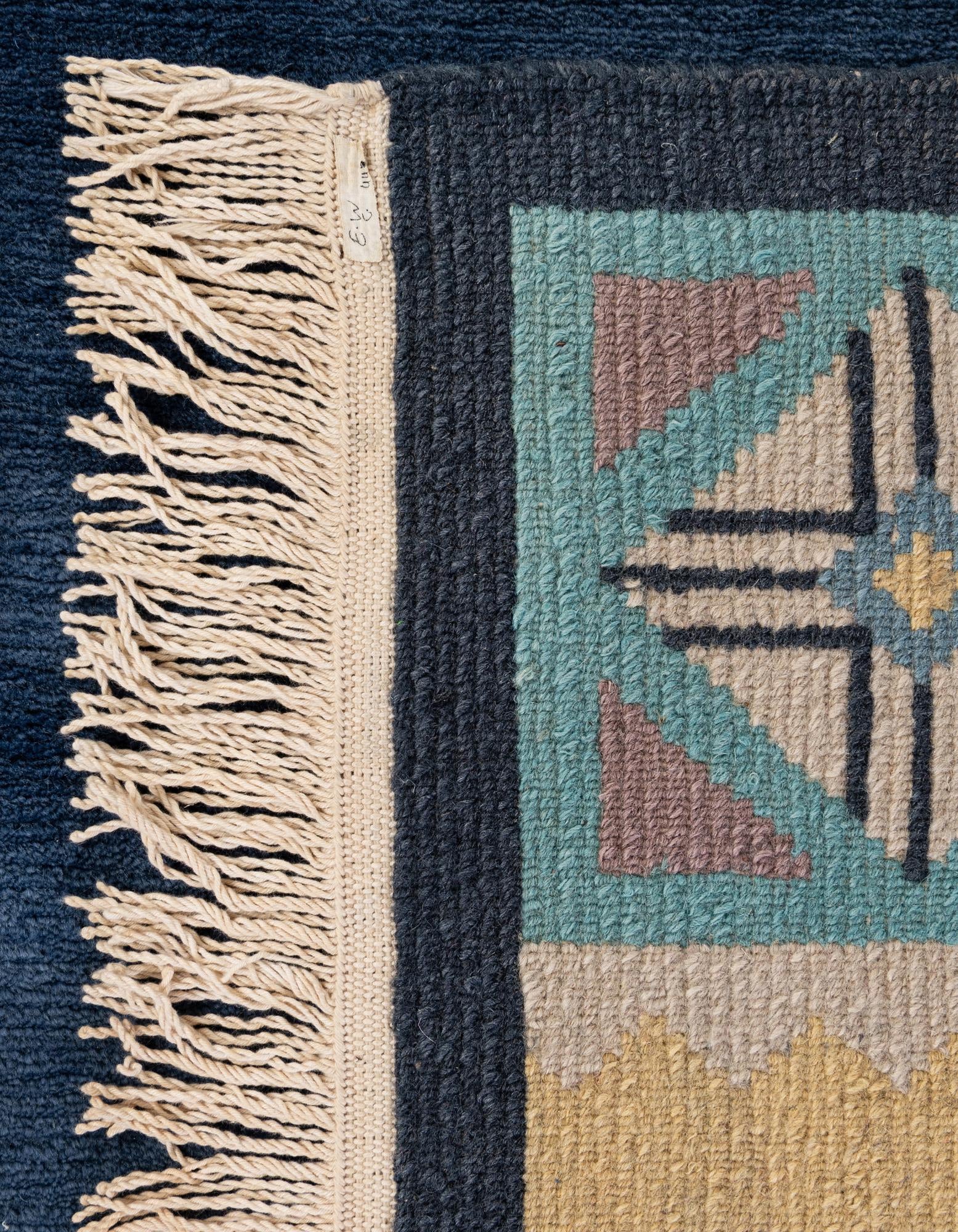 6' 8 x 9' 6 Hand Knotted Nepal Wool Rug