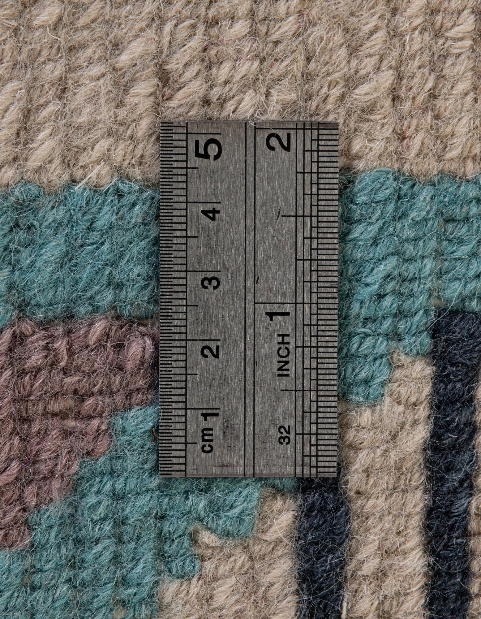 6' 8 x 9' 6 Hand Knotted Nepal Wool Rug