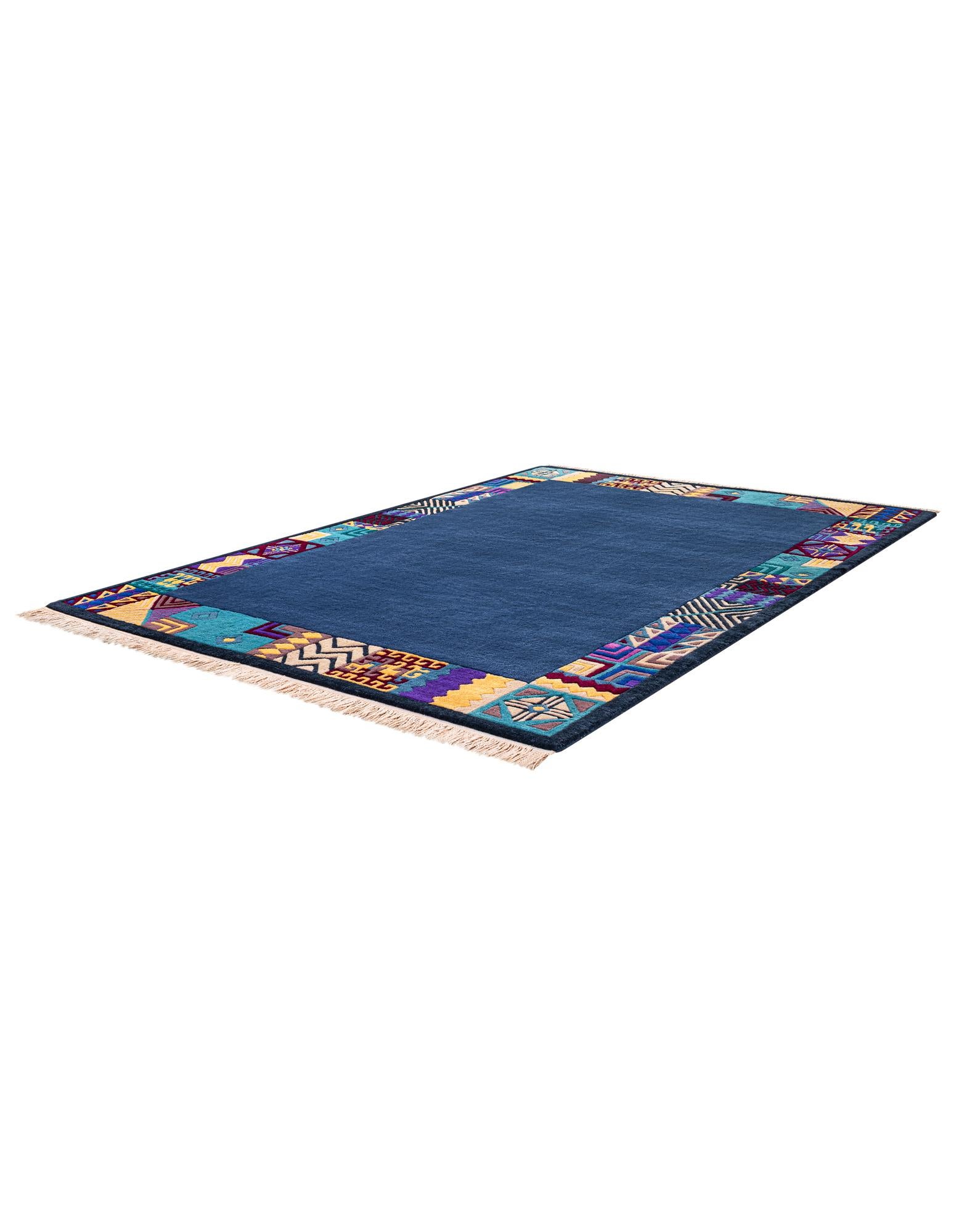 6' 8 x 9' 6 Hand Knotted Nepal Wool Rug