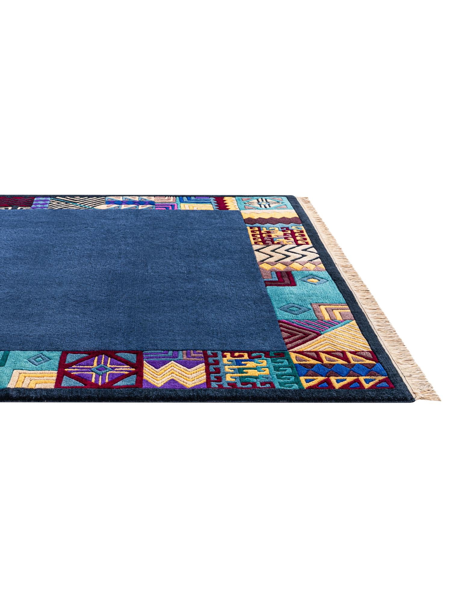 6' 8 x 9' 6 Hand Knotted Nepal Wool Rug