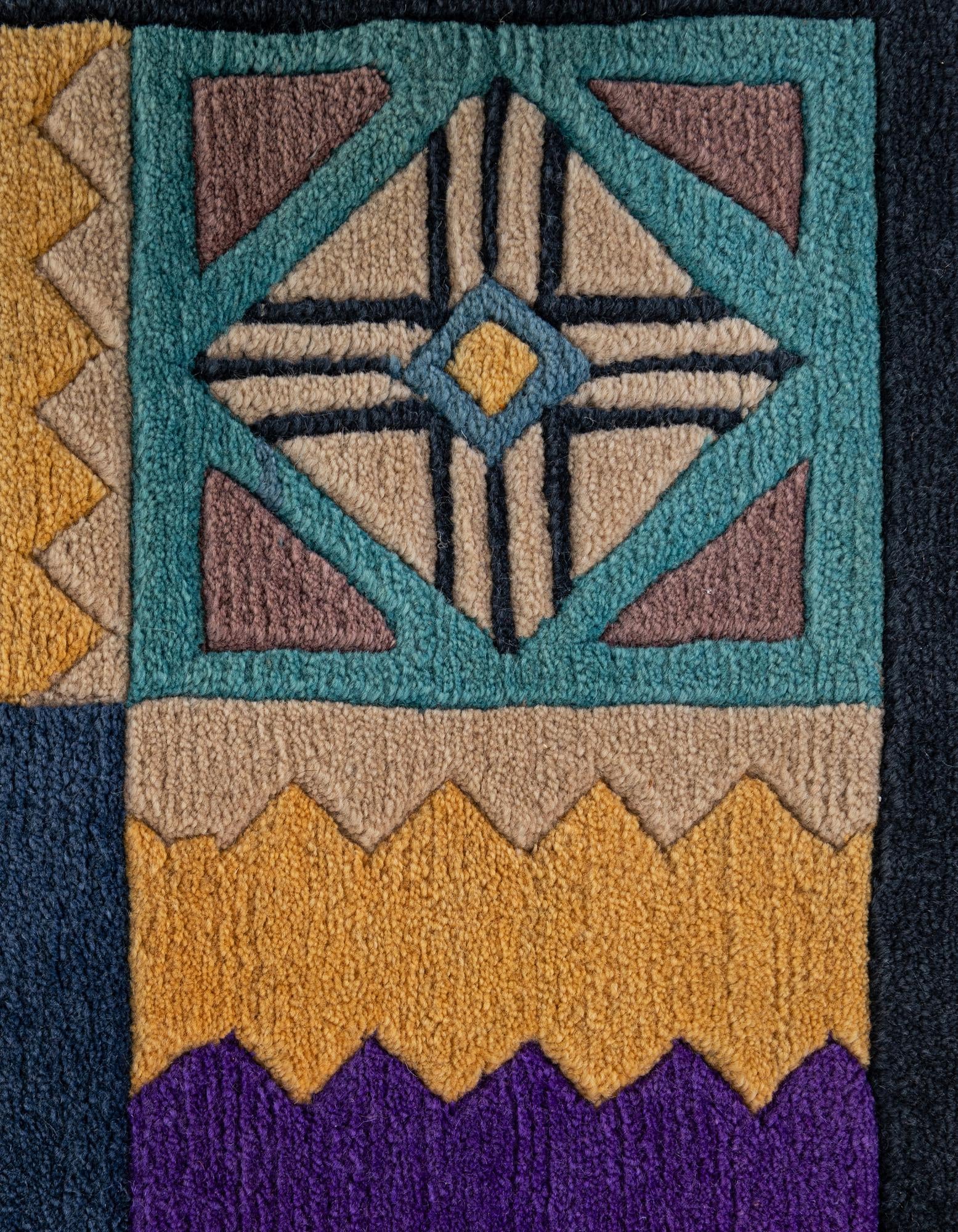 6' 8 x 9' 6 Hand Knotted Nepal Wool Rug