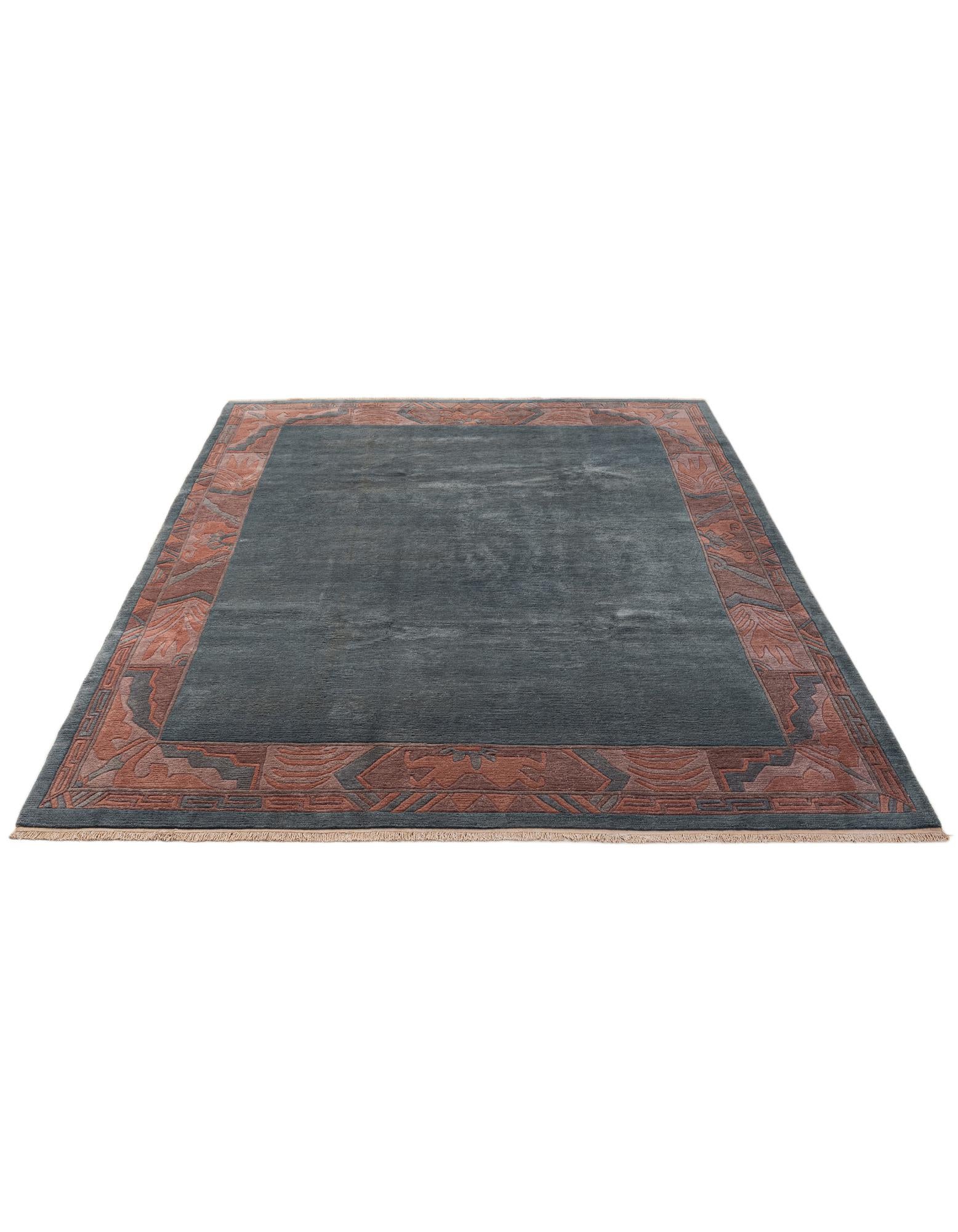 8' 4 x 11' 3 Hand Knotted Nepal Wool Rug