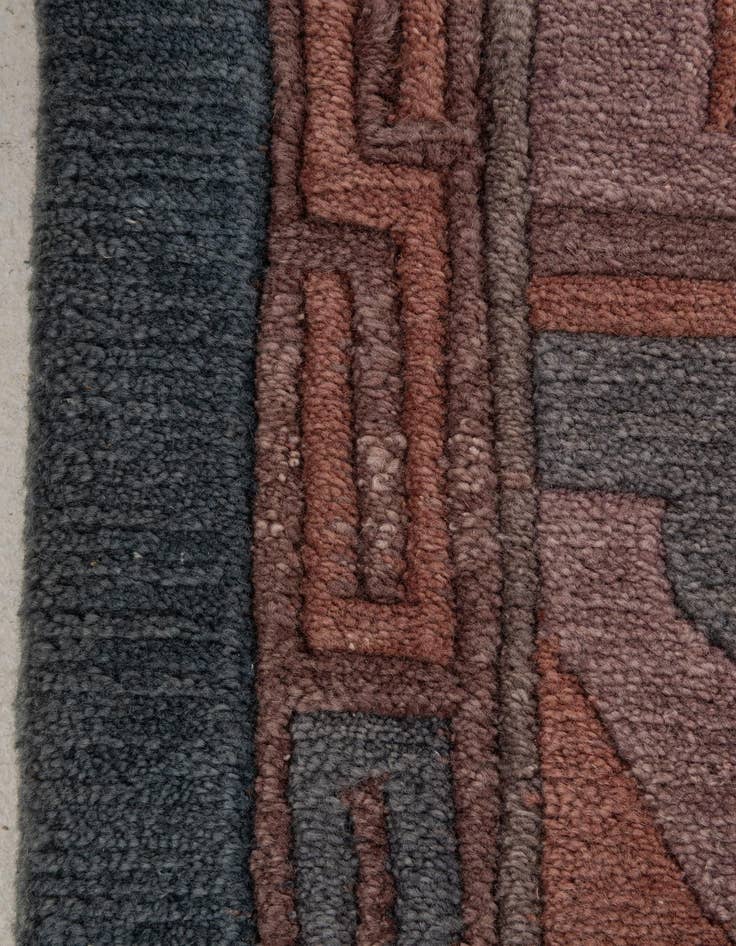 Detail image of 8' 4 x 11' 3  Hand Knotted Nepal Wool Rug