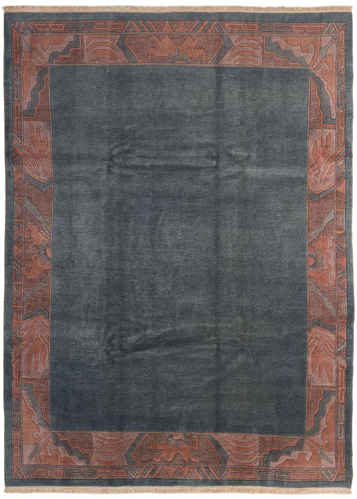 8' 4 x 11' 3 Hand Knotted Nepal Wool Rug