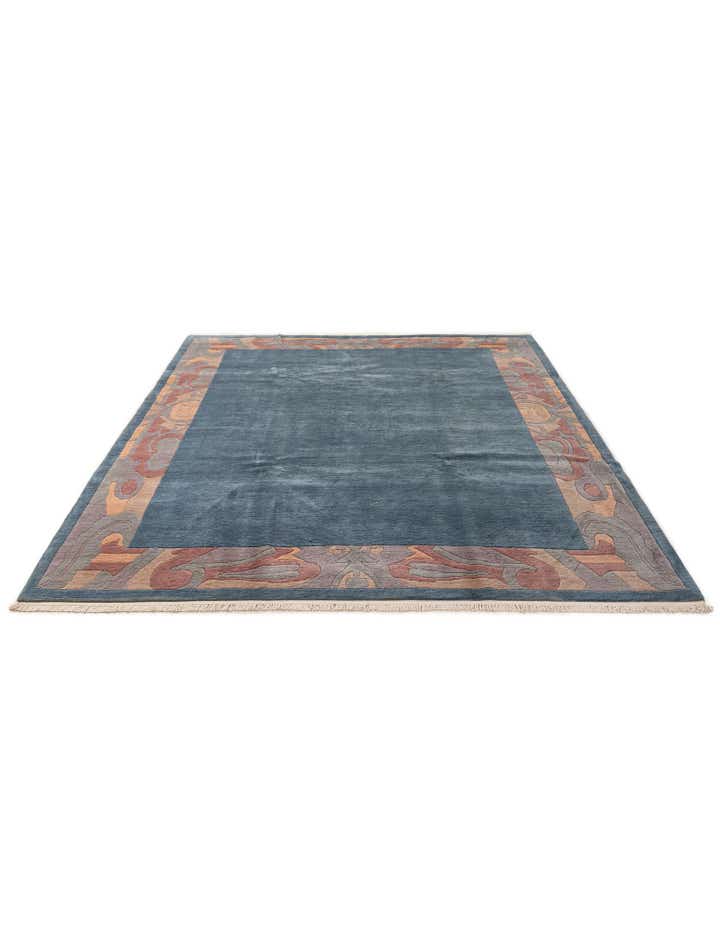 8' 5 x 11' 3 Hand Knotted Nepal Wool Rug