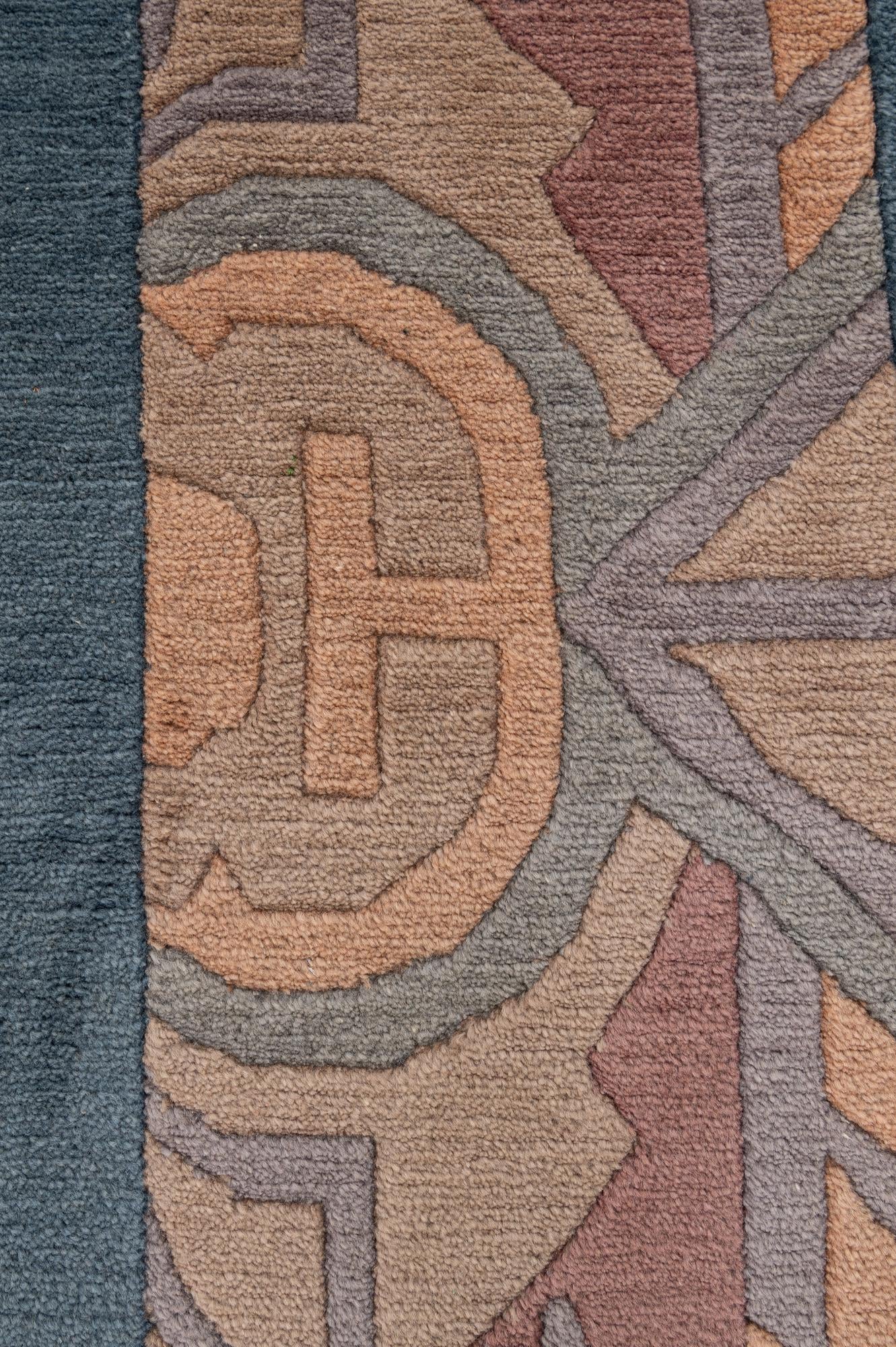8' 5 x 11' 3 Hand Knotted Nepal Wool Rug