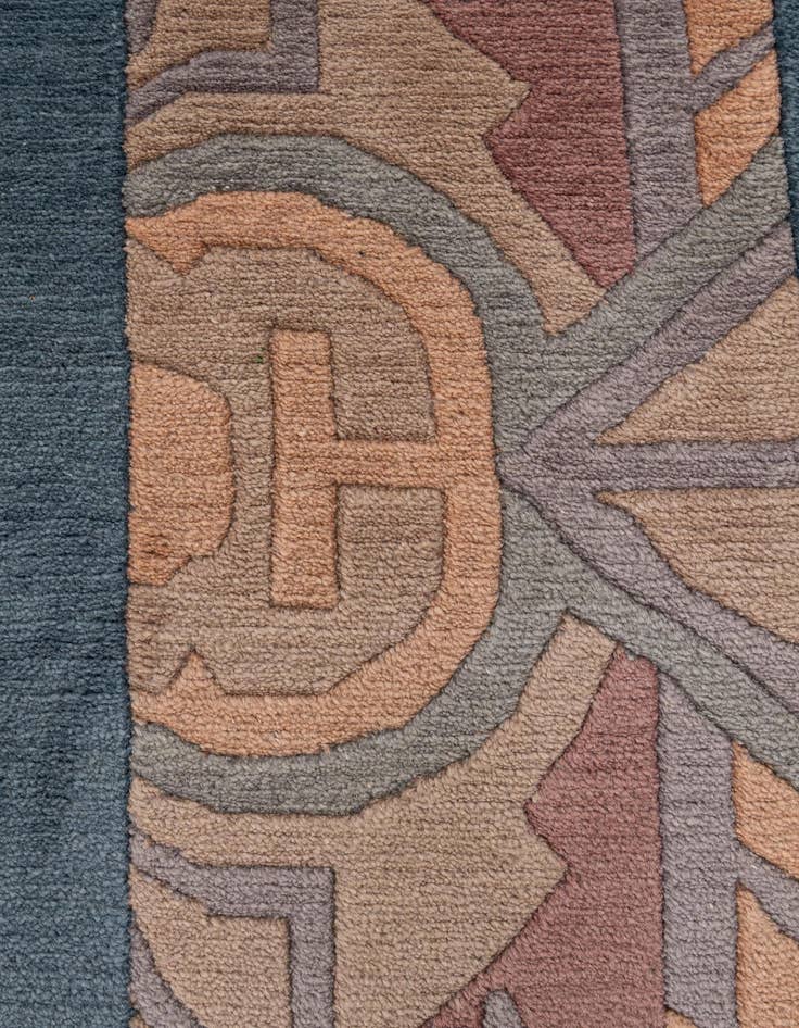Detail image of 8' 5 x 11' 3  Hand Knotted Nepal Wool Rug